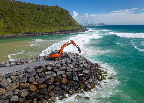 Tallebudgera Creek Training Wall Renewal Works