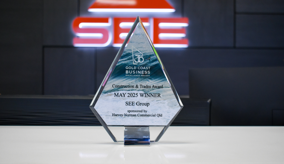 SEE Group 2025 Winner - Gold Coast Business Award
