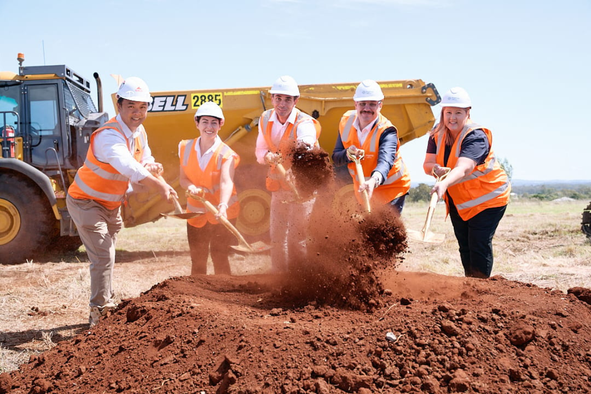 Toowoomba sod-turning