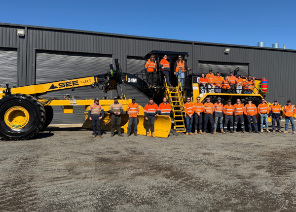 SEE Fleet delivers complete zero-hour rebuild of Caterpillar 24M Grader