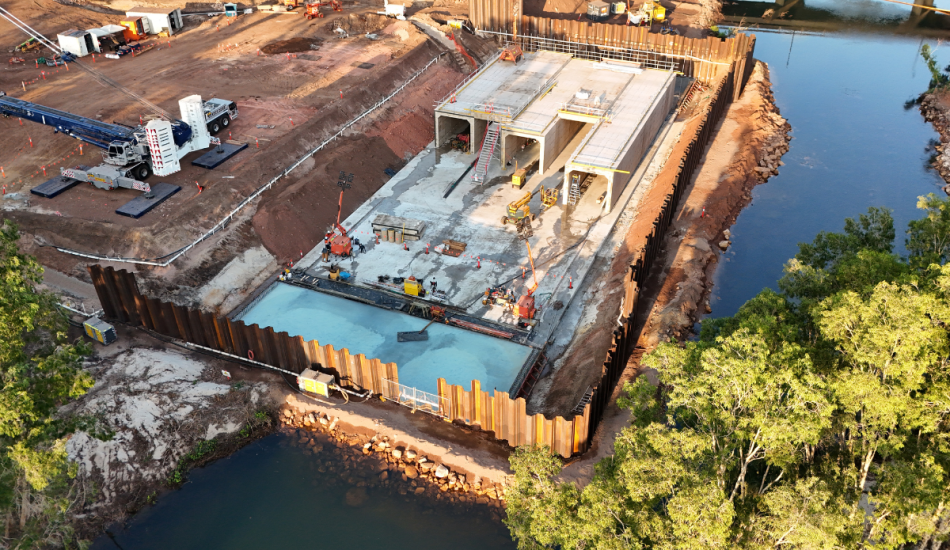 Northern Haul Road Bridge - Angurugu Creek